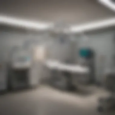 Surgical Room Setup for Ab Sculpting A surgical room prepared for ab sculpting surgery