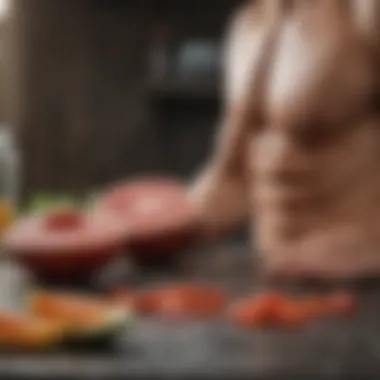 Optimal Nutrition for Muscle Recovery Nutrient-rich meal promoting muscle recovery