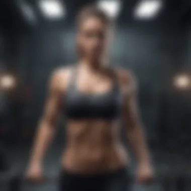 Effective Workout Techniques An individual engaging in a dynamic workout routine