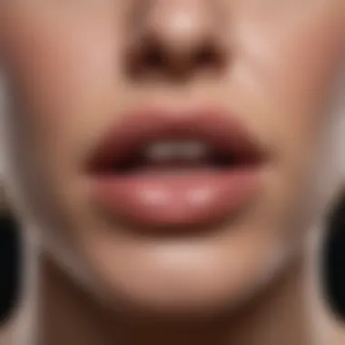 Nutritional Choices for Healthy Lips Nutritional foods that promote lip health arranged aesthetically