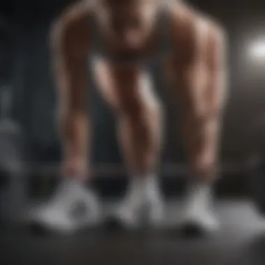 Performance Benefits of Adidas Weight Lifting Shoes Athlete demonstrating proper lifting technique while wearing Adidas shoes
