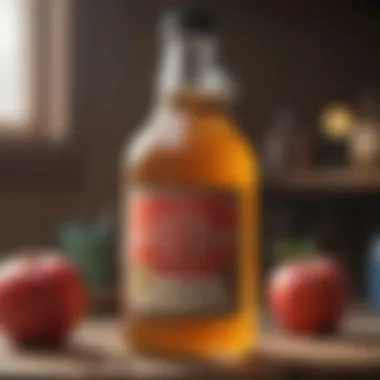 Appetite Regulation and Apple Cider Vinegar Chart showing appetite regulation with apple cider vinegar