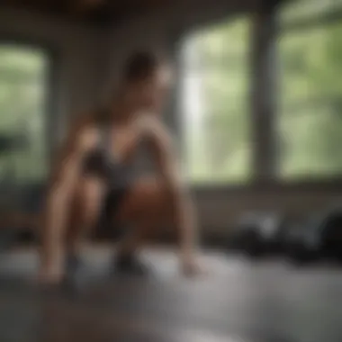 Enhancing Fitness with Bodyweight Exercises An individual performing bodyweight exercises
