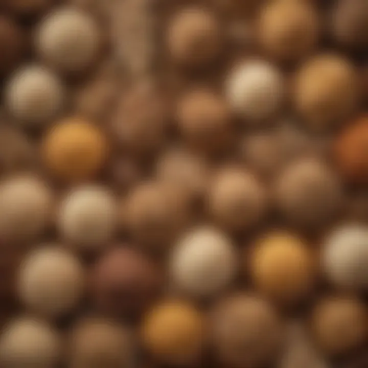 A visually appealing spread of whole grains like quinoa and brown rice