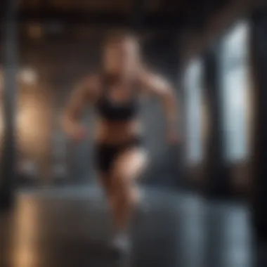 Showcasing a Range of HIIT Exercises Variety of HIIT exercises showcased