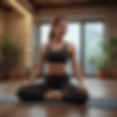 Yoga for Core Engagement Yoga poses enhancing flexibility and core engagement