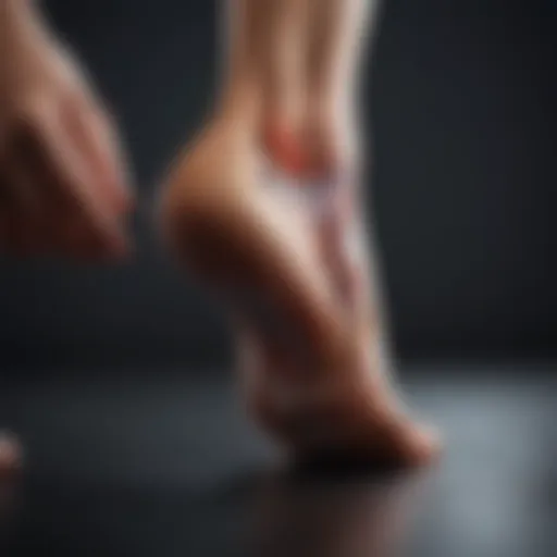 Anatomy of the foot showing different parts and their functions