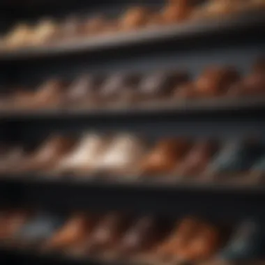 Exploring Different Shoe Styles for Every Occasion A variety of shoe types displayed on a shelf