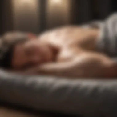 Correct Back Sleeping Position Back sleeping position with proper alignment