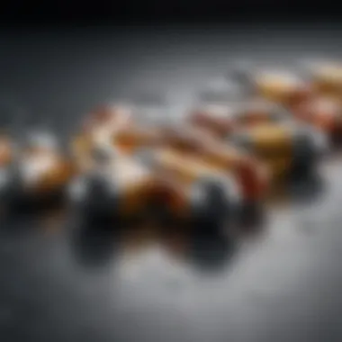 High-Quality Vitamin Formulations Close-up of vitamin capsules and tablets