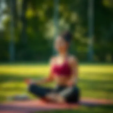 Mindfulness Techniques for Enhanced Performance Mindfulness session promoting mental focus for performance