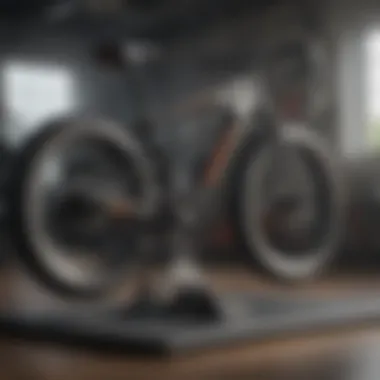 Innovative Bicycle Gym Machine Design Innovative design of bicycle gym machine showcasing its unique features