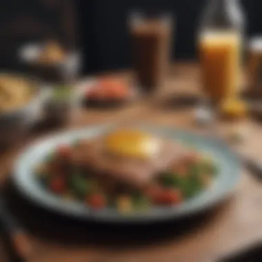 Components of a Balanced Meal for Weight Loss Plate showcasing balanced meal components