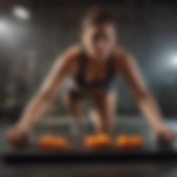Dynamic exercise routine for rapid weight loss