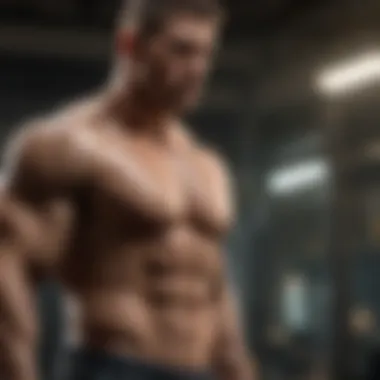Balancing Muscle Gain and Fat Loss Visual representation of the balance between muscle gain and fat loss