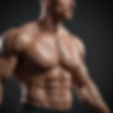 Understanding Muscle Hypertrophy Illustration illustrating the concept of muscle hypertrophy