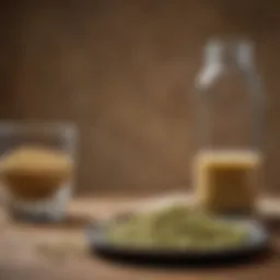 Nutritional comparison chart of pea and whey protein