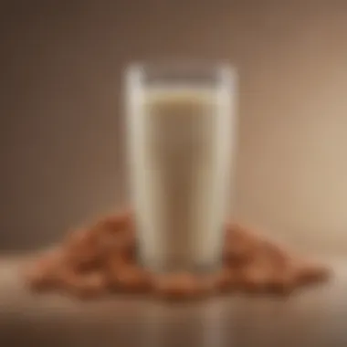 Nutritional Profiles of Almond and Soy Milk Nutritional comparison chart of almond and soy milk