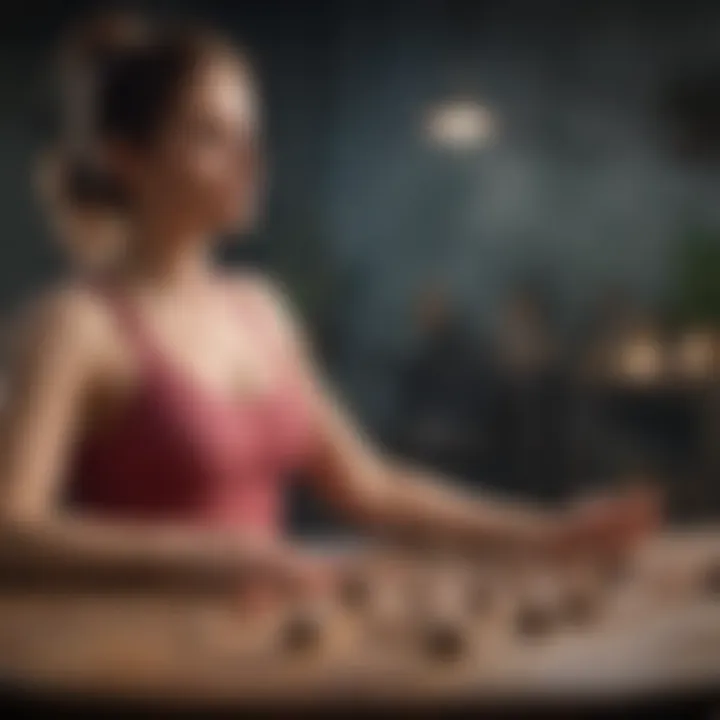 Meditative practice promoting mental well-being