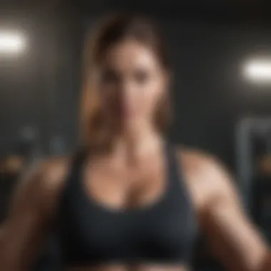 Upper Body Strength with Dumbbell Overhead Press Dumbbell overhead press emphasizing upper body strength