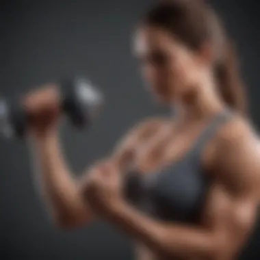 Mastering the Dynamic Bicep Curl Dynamic bicep curl exercise demonstrating correct form