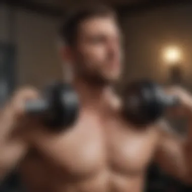 Mastering Dumbbell Flys for Optimal Chest Development Illustration of proper form for dumbbell flys