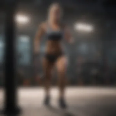 Motivational Fitness Journey Motivational fitness journey visual illustrating progress and dedication