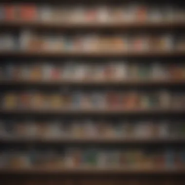 Over-the-counter remedies displayed on a pharmacy shelf