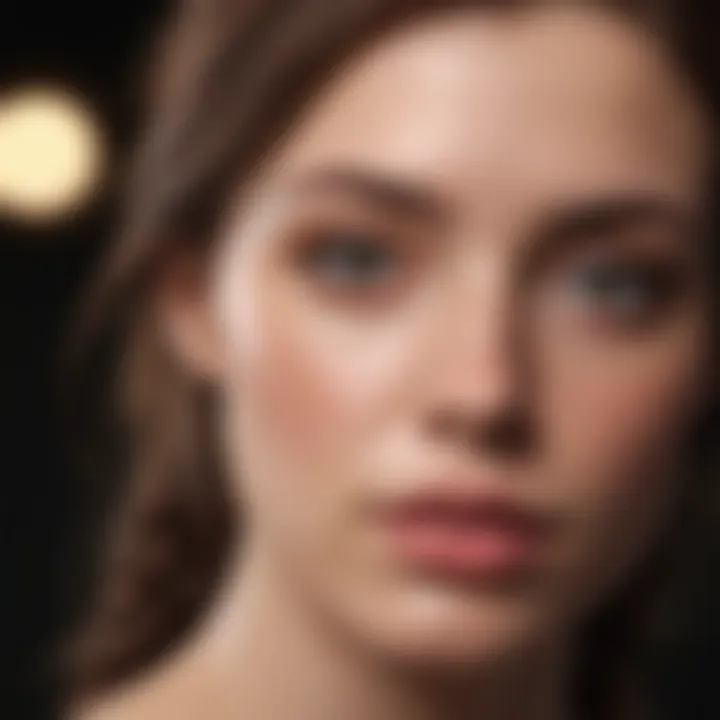 Consultation with a skincare professional
