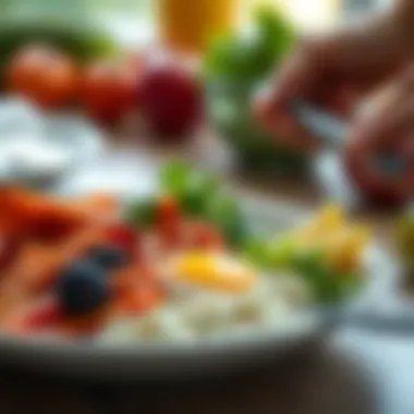 Creating a Nutritional Foundation for Weight Loss Balanced meal plate