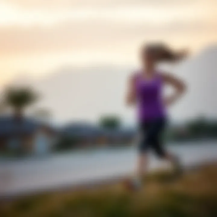 Incorporating Physical Activity into Your Routine Running outdoors