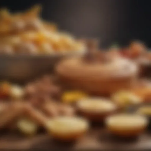 Visual representation of carbohydrate sources