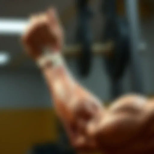 Muscle anatomy of the arms showcasing different groups