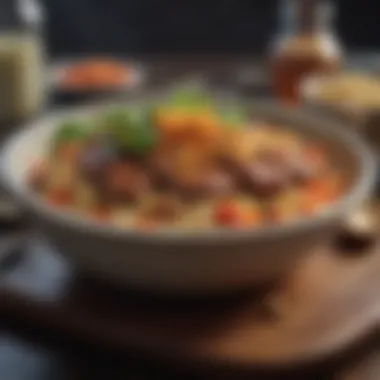Fiber-Rich Meal Ideas Delicious fiber-rich meals displayed