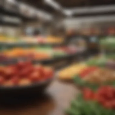 Whole Foods for Heart Health Colorful assortment of whole foods