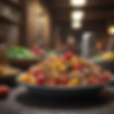 Nutrient-Dense Foods for Energy A vibrant assortment of nutrient-dense foods