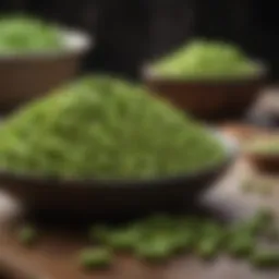 Nutritional breakdown of edamame showcasing protein and fiber content