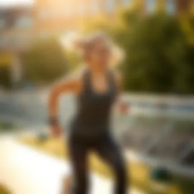 Dynamic outdoor cardio workout