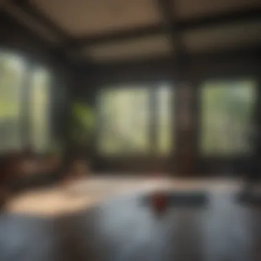 Inspiring Home Workout Environment Inspiring home workout environment with creative decor