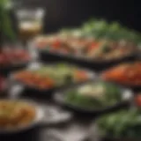 Healthy meal prep featuring vibrant vegetables and lean proteins