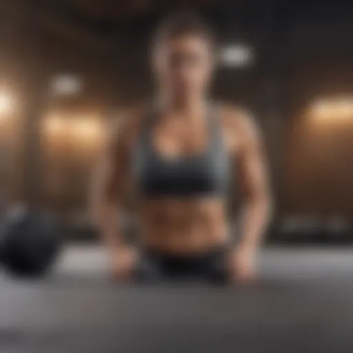 Dynamic workout targeting abdominal area