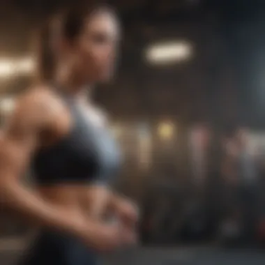 High-Intensity Exercise for Effective Fat Reduction Person engaging in high-intensity workout