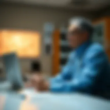 Consultation with a healthcare professional