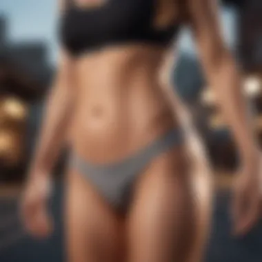 Targeted Exercises for Lower Belly Illustration of targeted exercises for lower abdomen