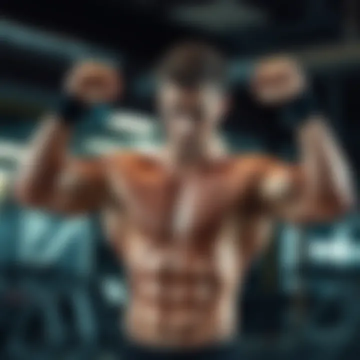 Exercise routine focusing on upper body strength