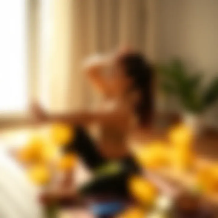 Tranquil Flexibility Routine A tranquil stretching routine emphasizing flexibility and recovery