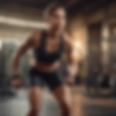 Elevate Your Fitness with HIIT High-intensity workout in action