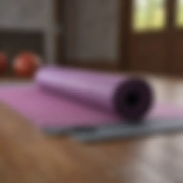 Smart yoga mat with integrated technology