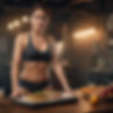 Weight Loss Journey Through Fasting Before and after comparison of weight loss outcomes