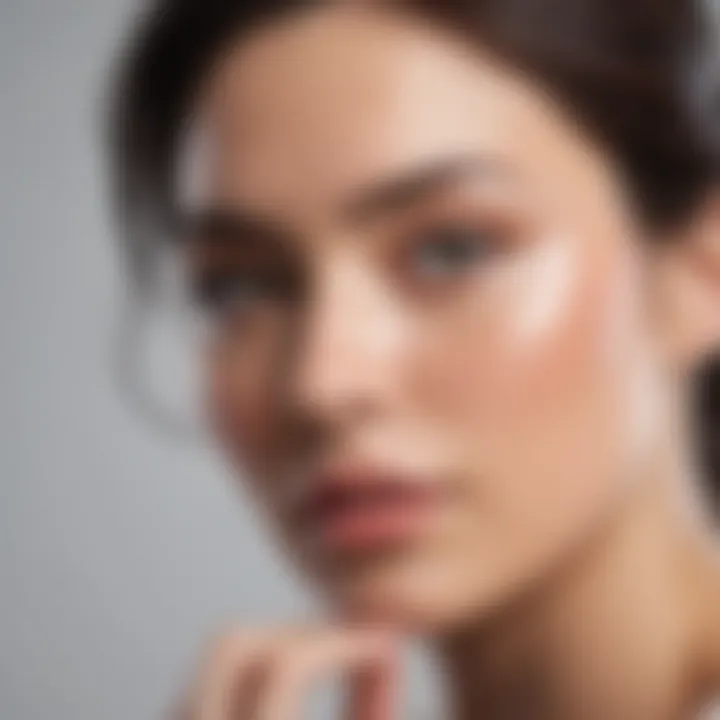 A collection of popular whitening products arranged aesthetically.